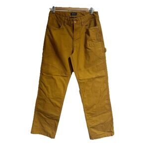 Brixton Men 28 BUILDERS CARPENTER STRETCH PANT Golden Brown